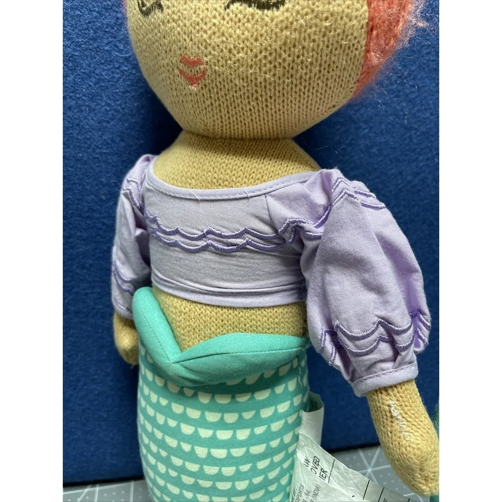 Pillowfort Knit Mermaid Plush Doll 16